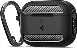 Spigen Rugged Armor Case Compatible with AirPods Pro 3 (2…