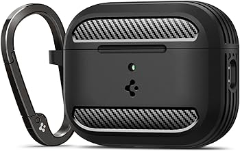 Spigen イヤホンケース ブラックSpigen ブラック　MIL規格 Amazon.co.jp: Spigen Airpods Pro2 ケース MIL規格 カバー 三重