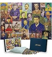 Aether Puzzles - Van Gogh: Masterpieces in Portraiture Fine Art Puzzle, Premium 1000 Piece Jigsaw...