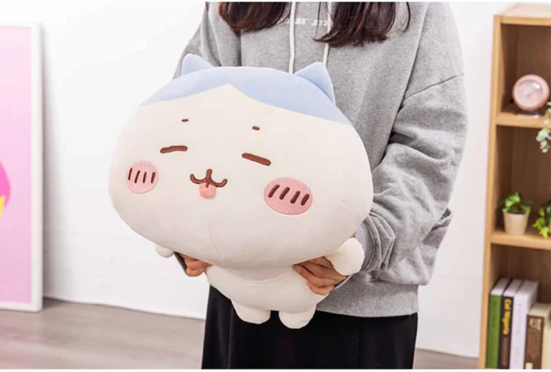 Amazon.co.jp: Geyaziu ぬいぐるみ い マシュマロみたいな寝そべり抱き