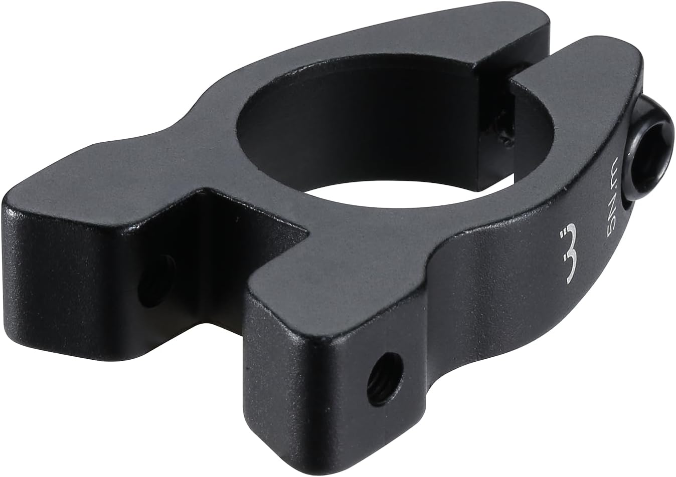 BBB Cycling Bike Seatpost Clamb Single Bolt Screw-on Seat Post Clamb for Aluminium Seatposts Roadbike, MTB and E-Bike | Black 28.6 mm CarrierClamp BSP-99