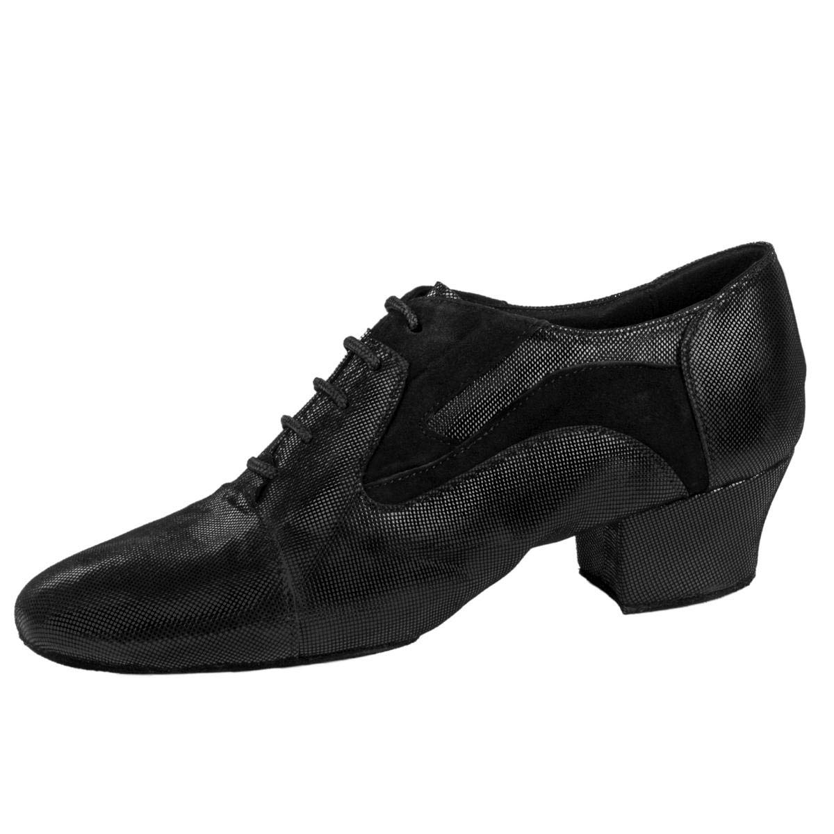 Rummos Damen Trainerschuhe R607 061-024 - Leder/Nubuck Schwarz - Medium (Normal) - 4,5 cm Cuban - Made in Portugal