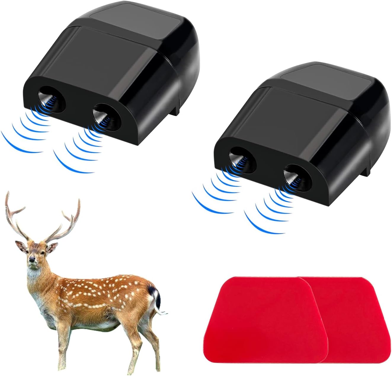 povtii 2PCS Deer Whistles, Car Deer Whistles Warning Device