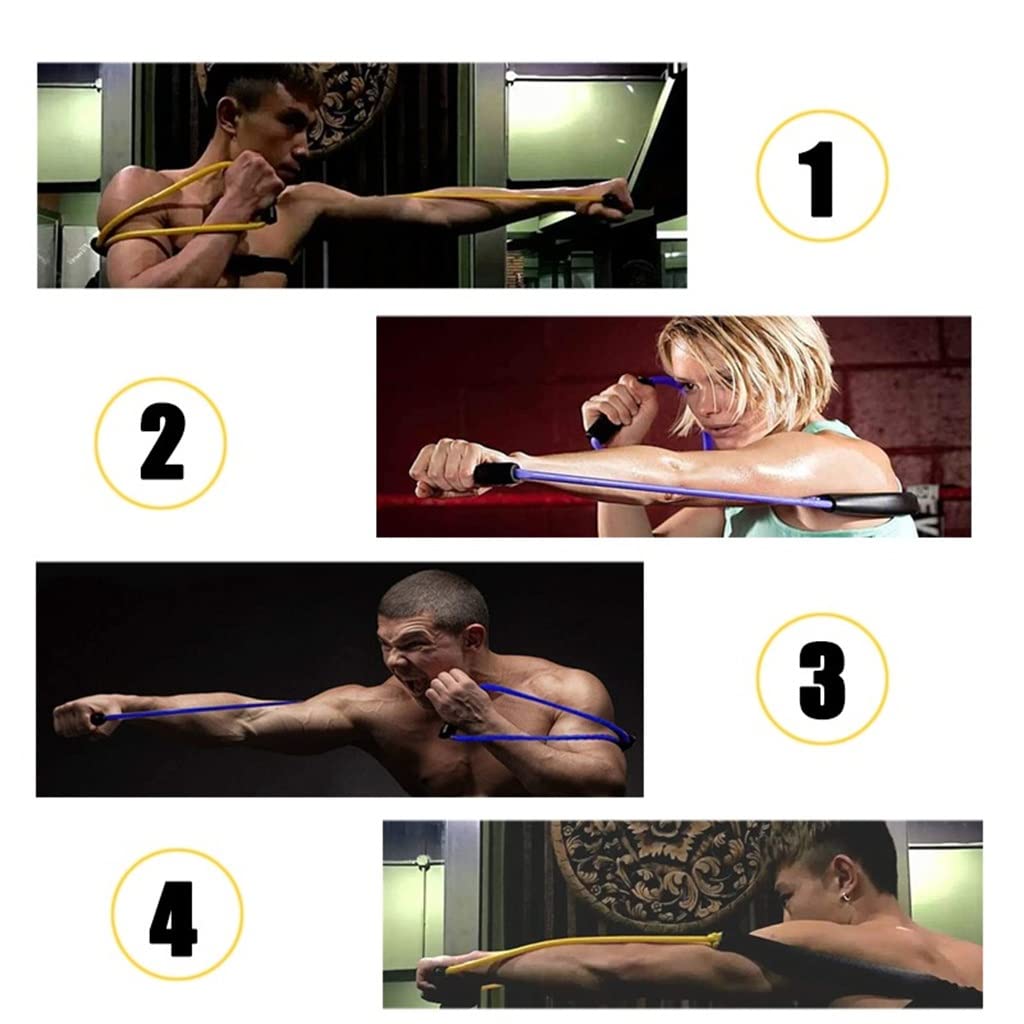 Muay Thai gumowa taśma oporowa do treningu prędkości karate trening siłowy odpowiedni do domowego treningu