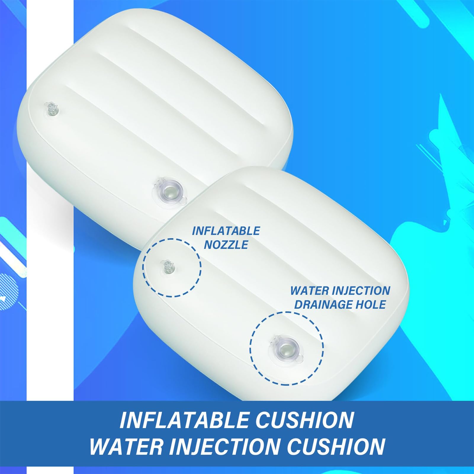 Asiento Elevador De SPA Y Bañera De Hidromasaje Cojín, Inflable Masaje para Bañera Hidromasaje, Asiento Elevador Hinchable para Adultos, Ccesorios Bañeras Ducha Baño