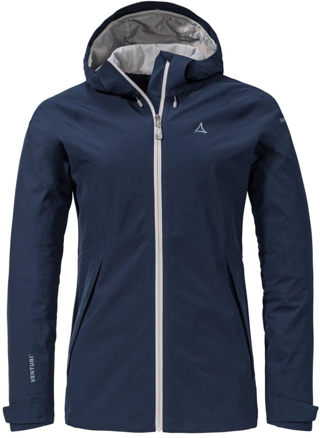 Schöffel Women's 2l Jacket Ankelspitz L Rain, Blazer Navy, 38