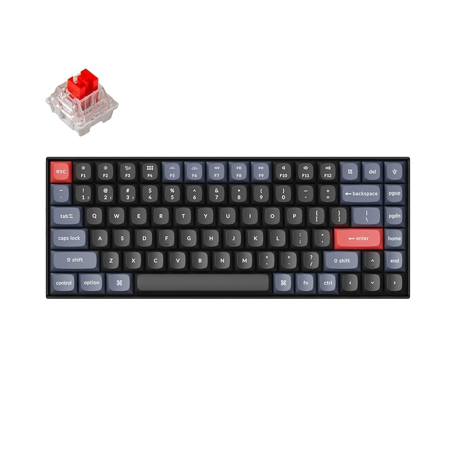PC周辺機器 Keychronk2 RGB Red switch  hot swappable Keychron K2（ホットスワップ可能）ワイヤレスメカニカル