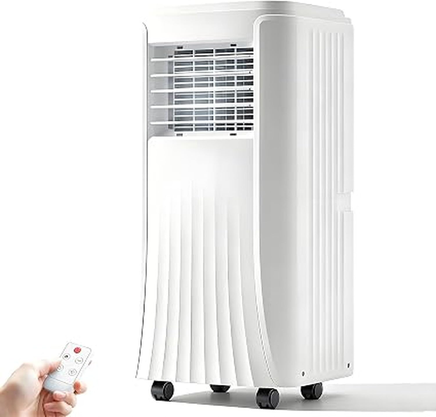 Przenośny klimatyzator 4w1 18000 BTU cichy na kółkach do pokoju studenta, mieszkania, kampera, łazienki 12000 BTU, chłodzenie osuszanie wentylator, 9000BTU, 9000BTU