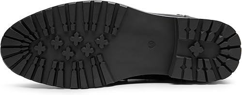 Miniatura 5 de Bruno Marc - Botas de combate para motocicleta con cremallera para hombre