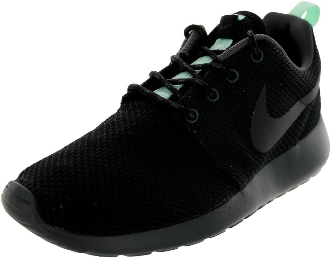 NIKE Women's Rosherun Black/Anthracite/Arctc Grn/Vlt Running Shoe 5.5 Women US