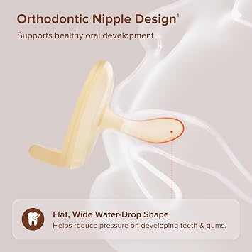 Thyseed Newborn Silicone Pacifier, Ultra-Light One-Piece, Sensitive-Skin Shield, for Breastfed Babies, 0-6 Months, BPA-Free, 2 Pack