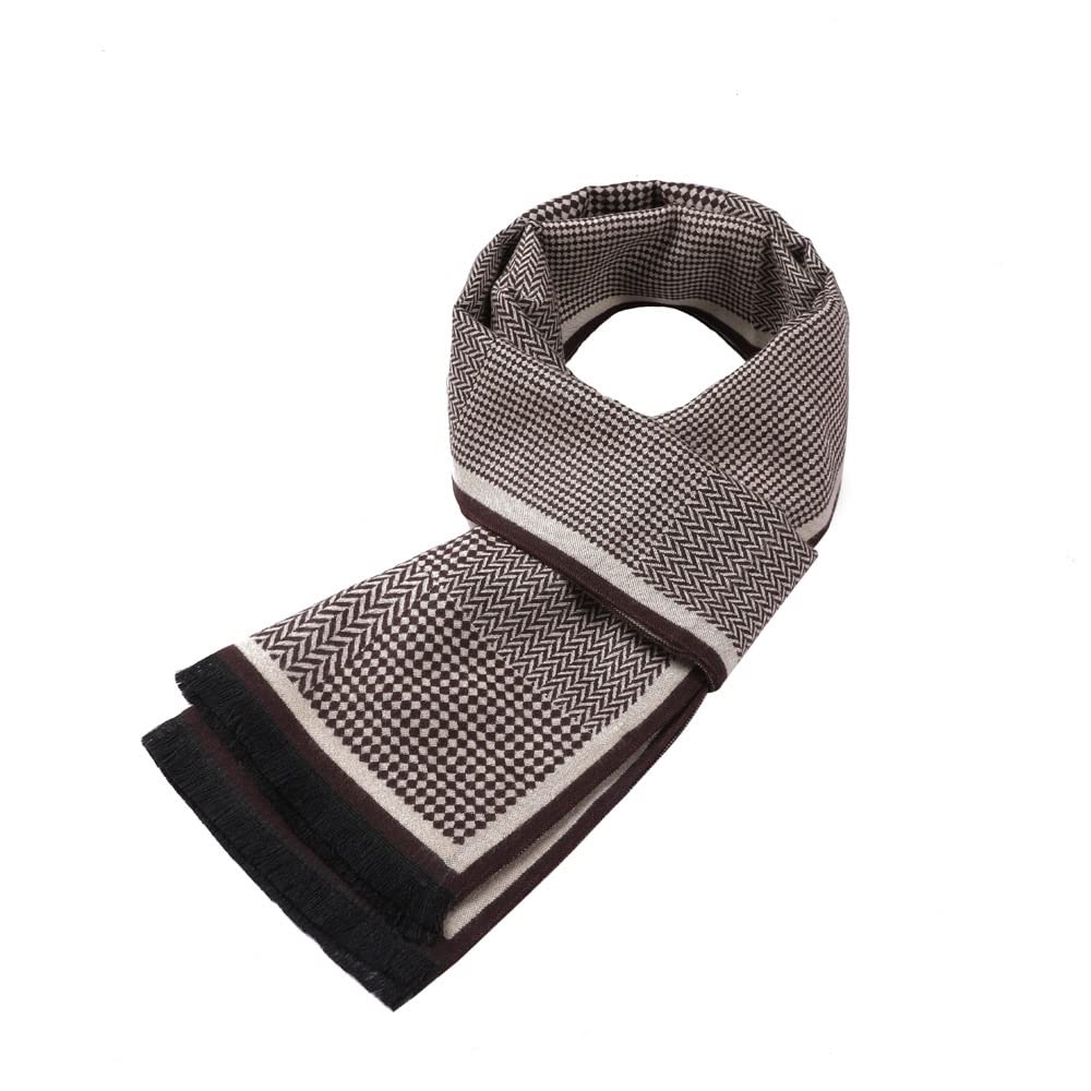 Schals, Eleganter Herrenschal in klassischem Kaschmir-Flair for Frühling, Herbst und Winter