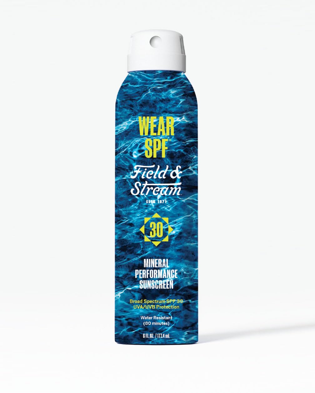Field & Stream WearSPF Performance Sport Sunscreen Spray (30, Sun Protection Factor (SPF))