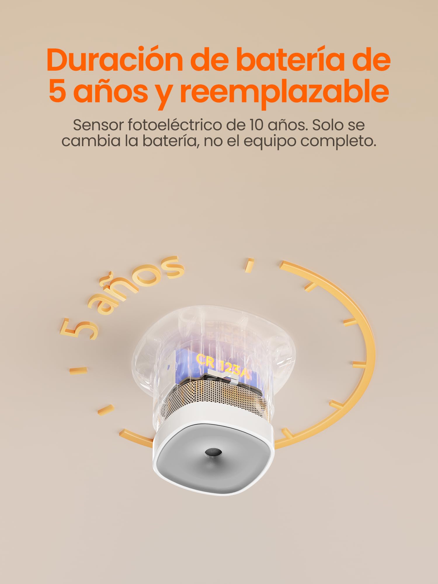 Heiman Smart HS1SA-E Plus - Detector de humo (3 unidades)