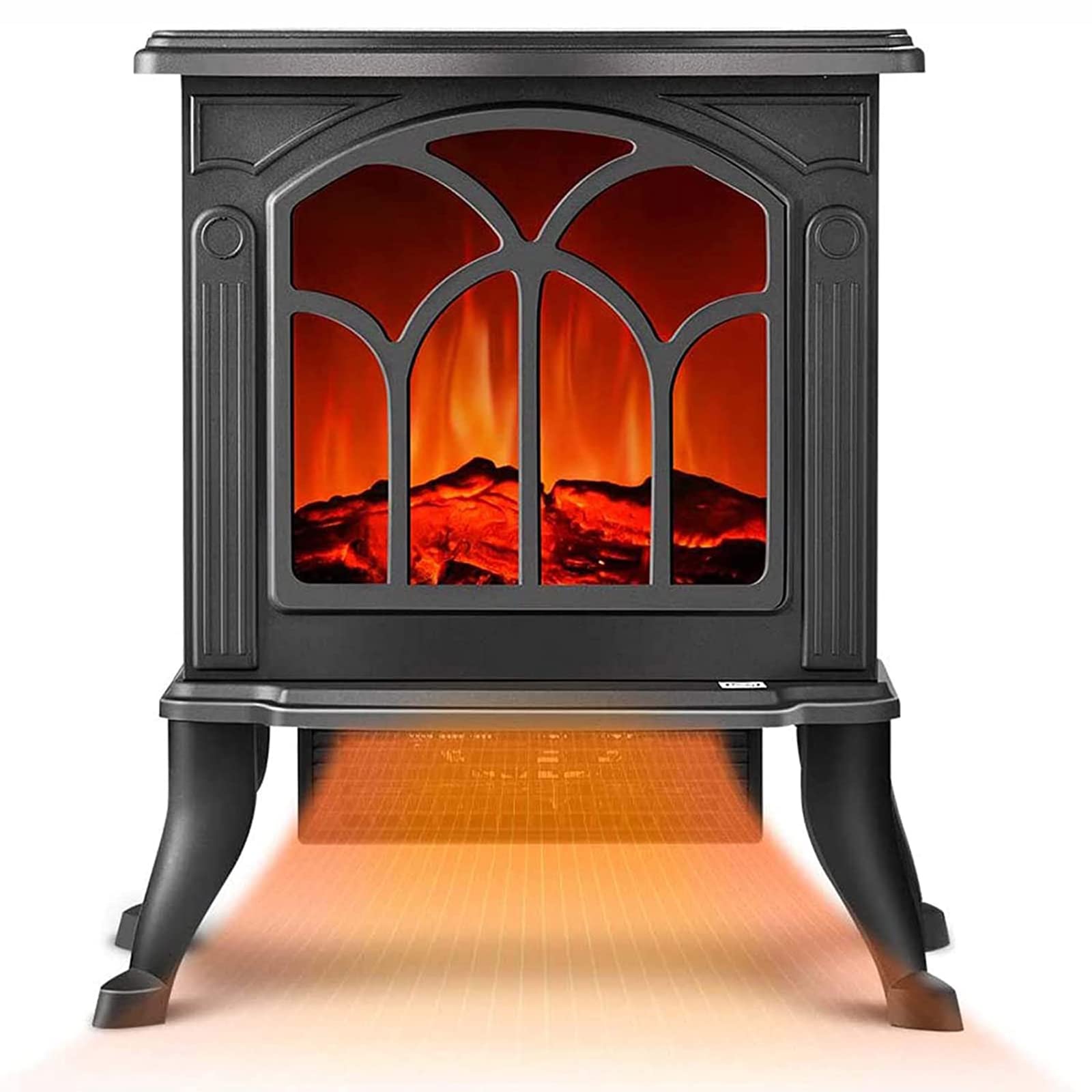 Buy RSTJBH Electric Fireplace Heater Infrared Space Heater with 3D