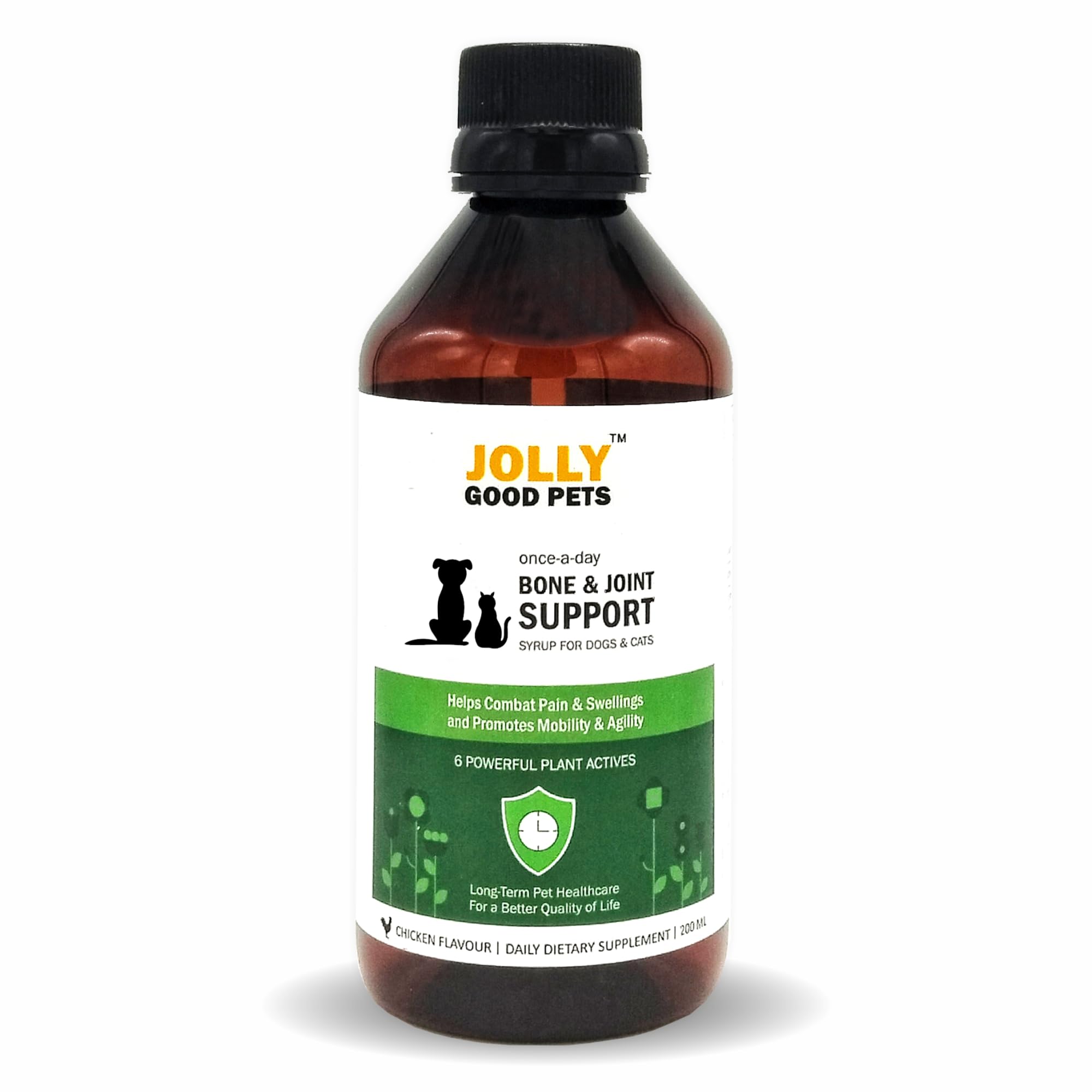 See full amazon price history chart for JOLLY GOOD PETS Bone & Joint Support Syrup Supplement (200 ml) for Dogs & Cats I Combats Pain, Improves Mobility & Stability I 100% Plant Actives JOLLY GOOD PETS Bone & Joint Support Syrup Supplement (200 ml) for Dogs & Cats I Combats Pain, Improves Mobility & Stability I 100% Plant Actives (B0CQM94MWV) Amazon Price History, Amazon Price Tracker