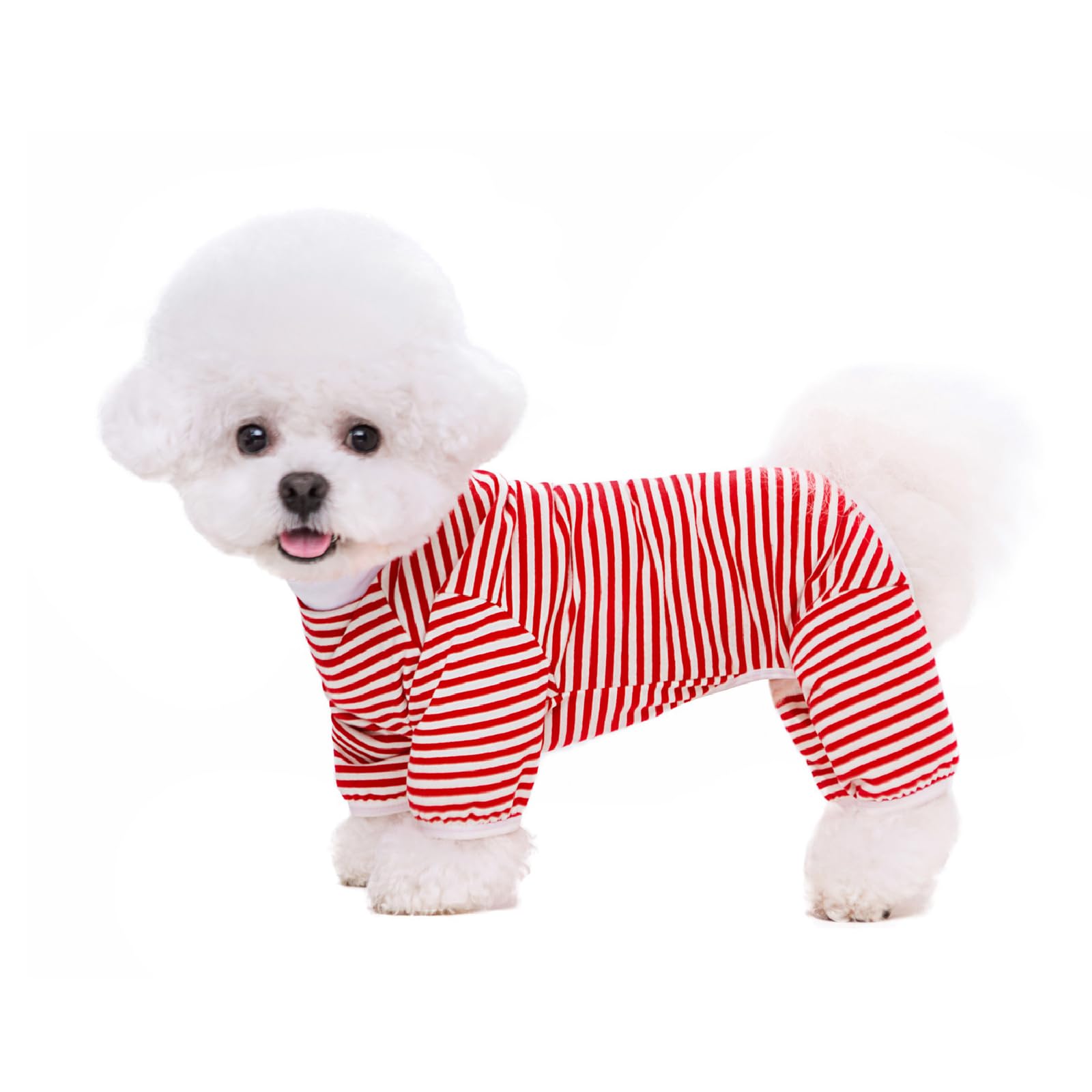 NyyGlykys Pet Romper Cotton Red Small