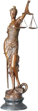 39 Inch Goddess Lady Justice Statue Myth Sculpture Large Size TPE-260
