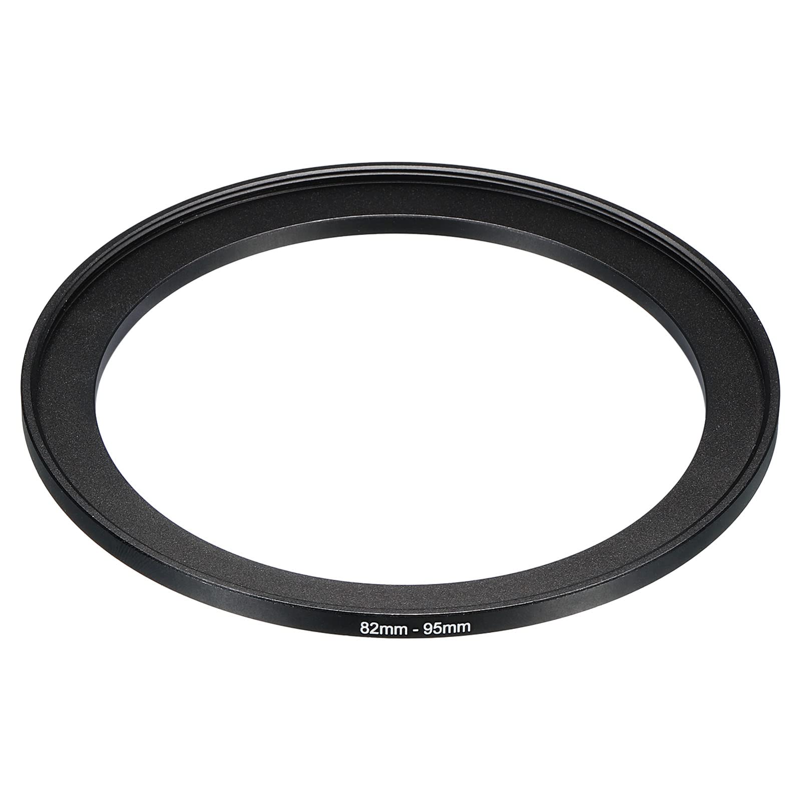 PATIKIL 82mm-95mm Metal Step Up Ring, Camera Lens Filter Adapter Ring Aluminum Filter Adapter Ring for Camera Lenses Hood Black