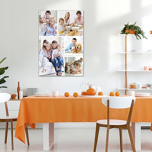 Miniatura 4 de LZIMU Impresiones en lienzo personalizadas con tu foto, lienzo de fotos personalizado para decoración de pared del hogar (imagen-1, 18.00 x 12.00