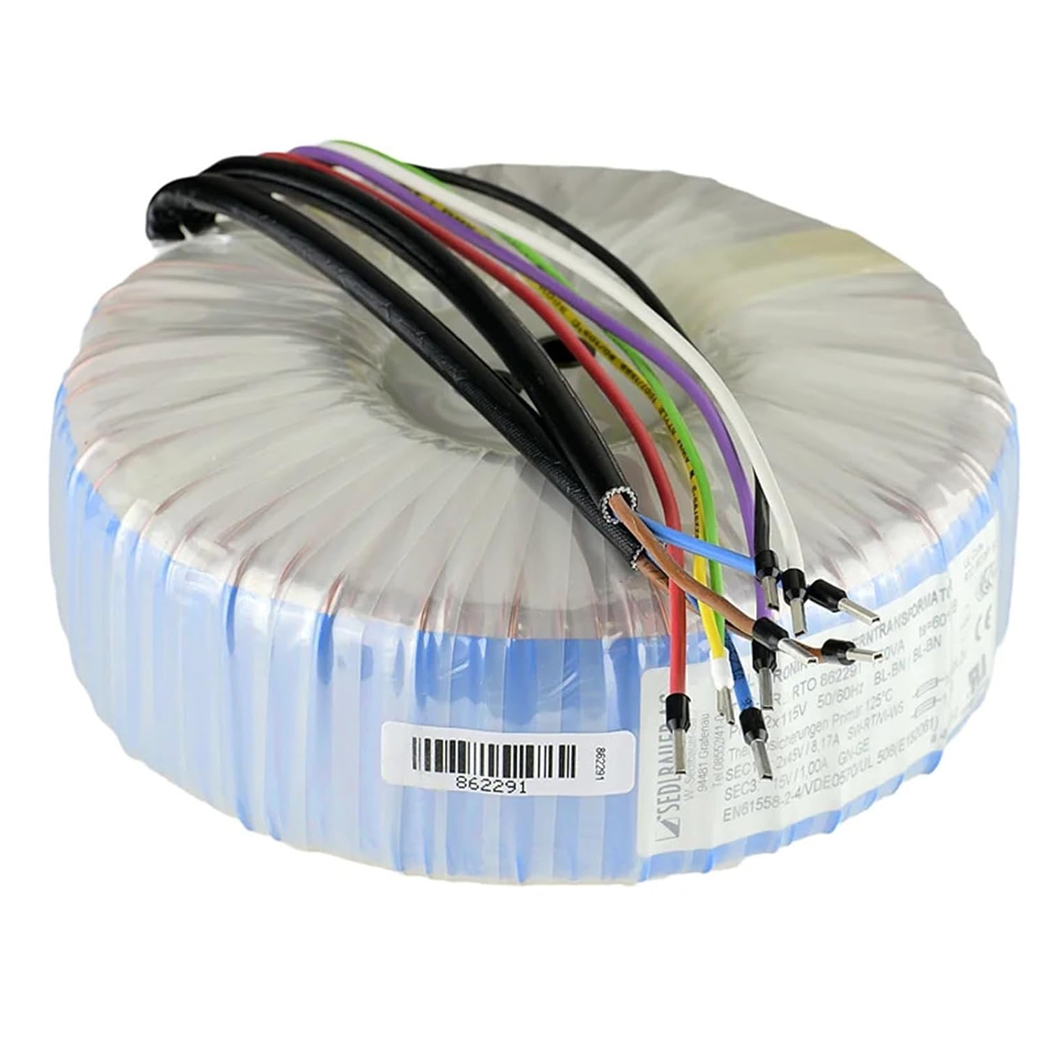 750VA Dual 45V+Single 15V high-end Version toroidal Power Transformer