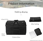 TINYAT 120L Sacs de voyage Duffel Extra Large Sac de voyage pliable Duffel -Sac pour femmes et hommes week-end de stockage de nuit Bagage pour Airline Camping Déplacement