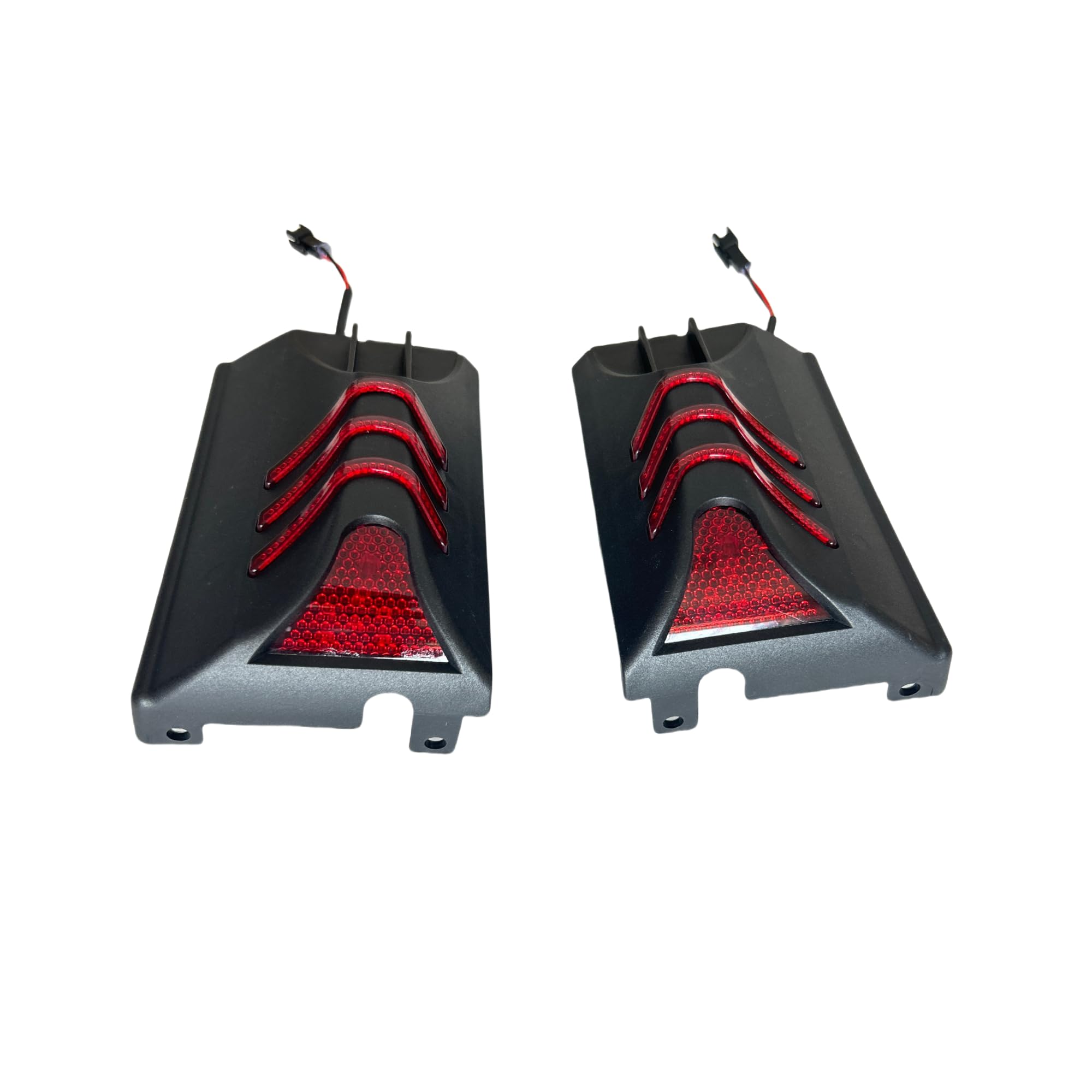 Original Sidelight with Cover for KUGOO KuKirin G3 Pro Electric Scooter Kugookirin Bottom Panel Front Rear Light Accessories（Rear Sidelight with Cover）