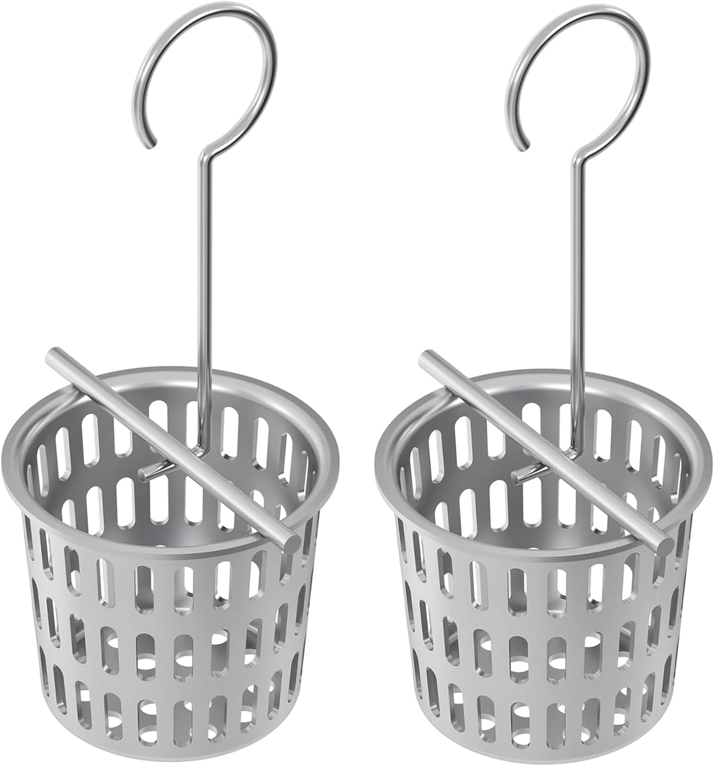 2PCS Hair and Debris Strainer Only Fit Neodrain Shower Drain,Hair Trap,Hair Catcher Lifting Hook