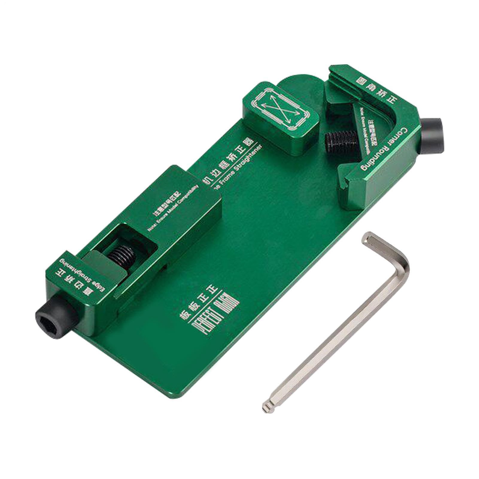 Raddrizzatore Bordi Smartphone 2 In 1 Riparazione Bordi Dritti E Angoli | Attrezzo Raddrizzatore di Bordi del Telefono Per Smartphone Tablet Allineamento Uso Domestico Officina Studio