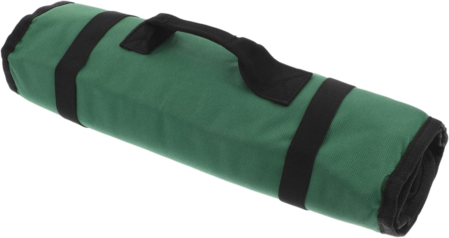 VICASKY Large Capacity Outdoor Chef Knife Roll Bag Multi-Functional Knife Storage Case Holder for Camping and Kitchen Cooking 22 Slots