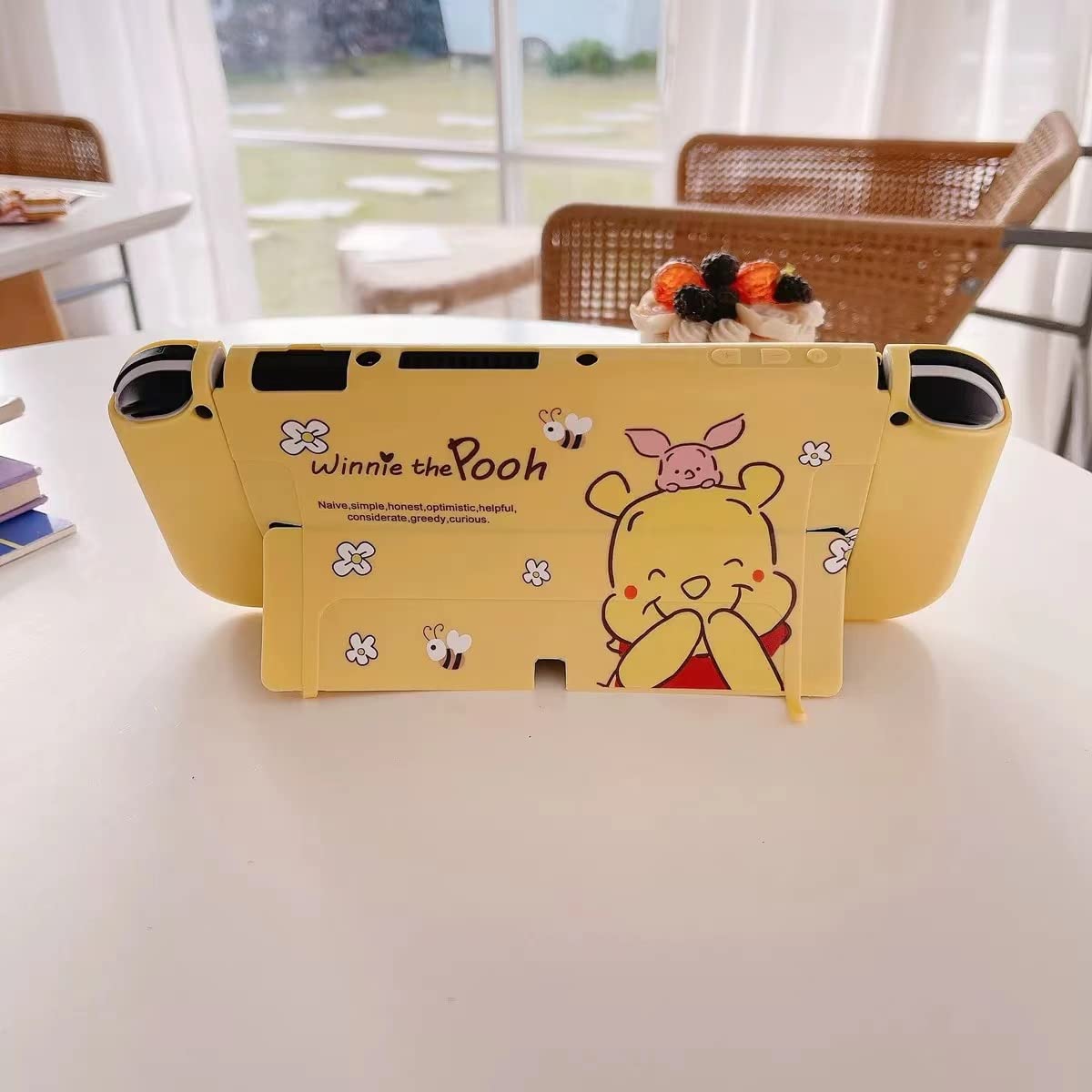 Nintendo Switch Pooh Cute Winnie the Pooh Case Compatible with Nintendo Switch