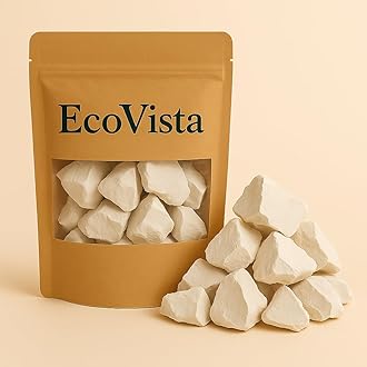 Kaolin Edible Clay Chunks | 100% Natural & Food Grade | White Kaolin Chunks f...