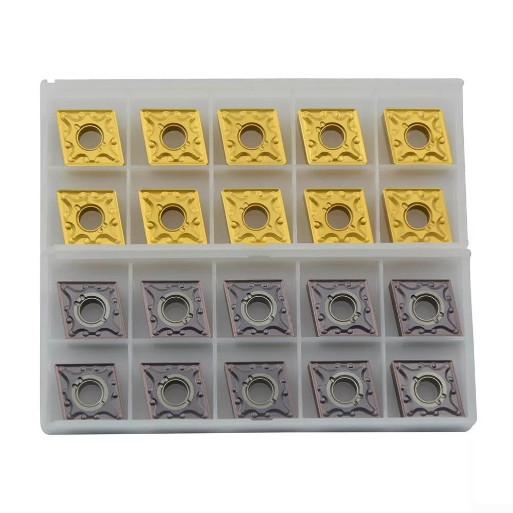 20x CNMG120404/08 Hartmetall Wendeplatten für Stahl Drehmaschine