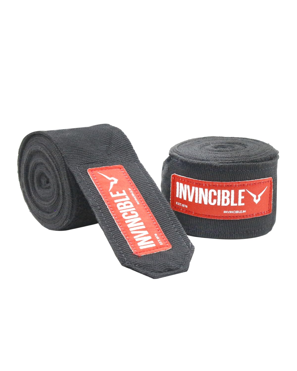 INVINCIBLE Mexican Style Semi-Stretch Nylon Hand Wraps (Black, 4.5 Meter) - Review, Price and Buying Guide