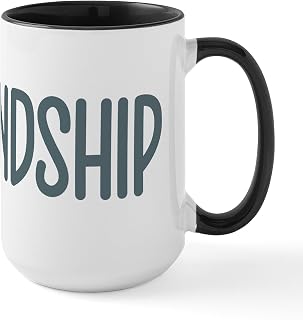 CafePress Hashtag Friendship 15 oz (444 ml) Ceramic Coffee Mug