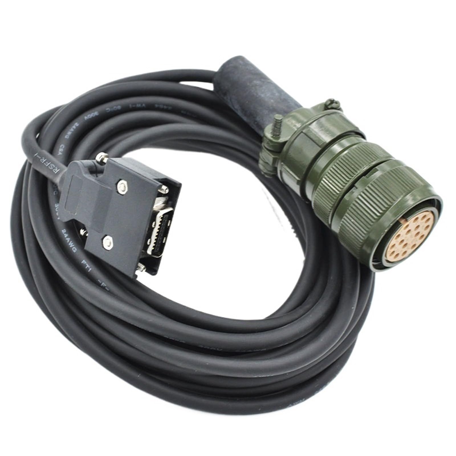 MR-J2S Servo Encoder Cable MR-JHSCBL10M-H MR-JHSCBL15M-H MR-JHSCBL20M-H Longitud (codo, MR-JHSCBL15M-H)