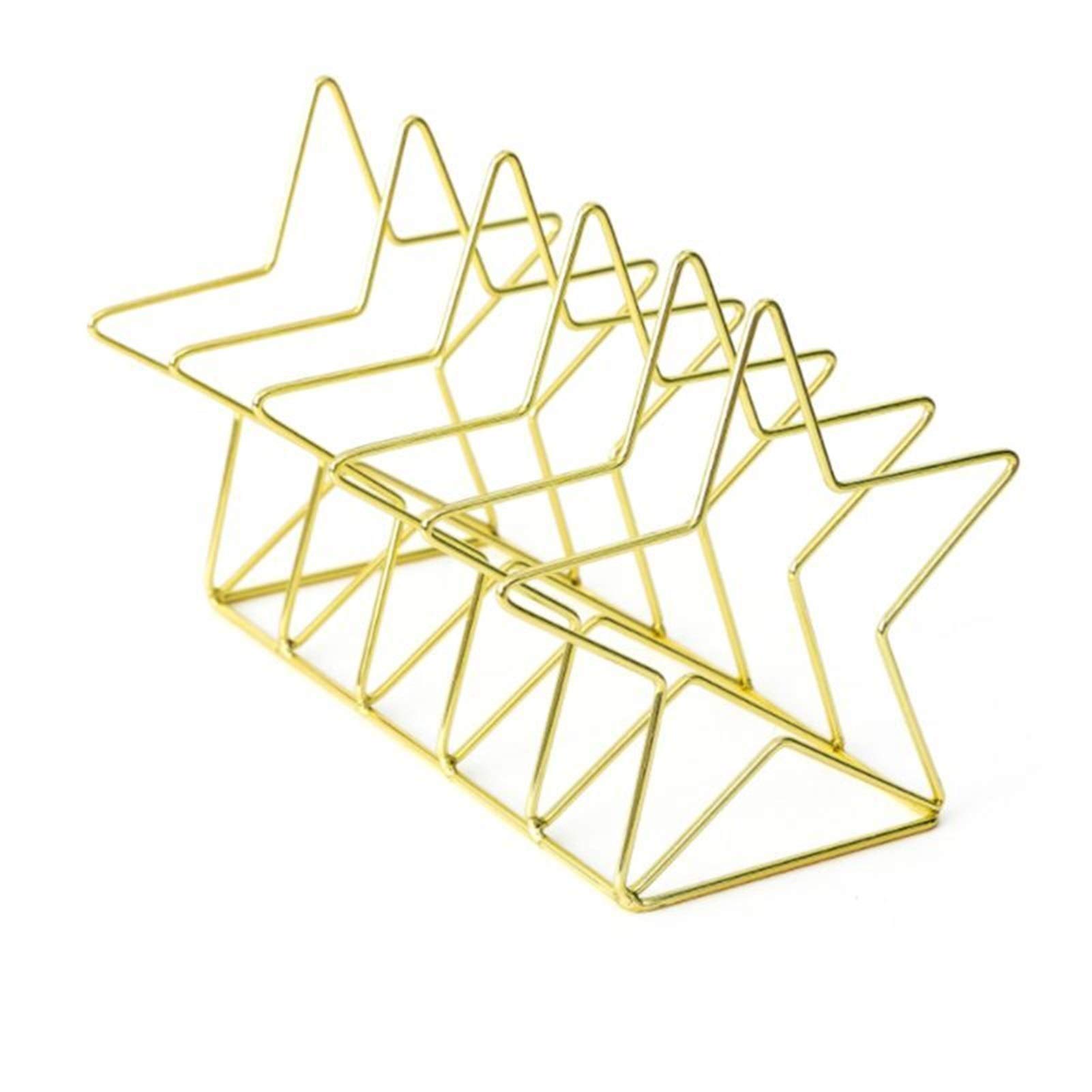 Serre-livres en métal design créatif pour organiser la bibliothèque du salon