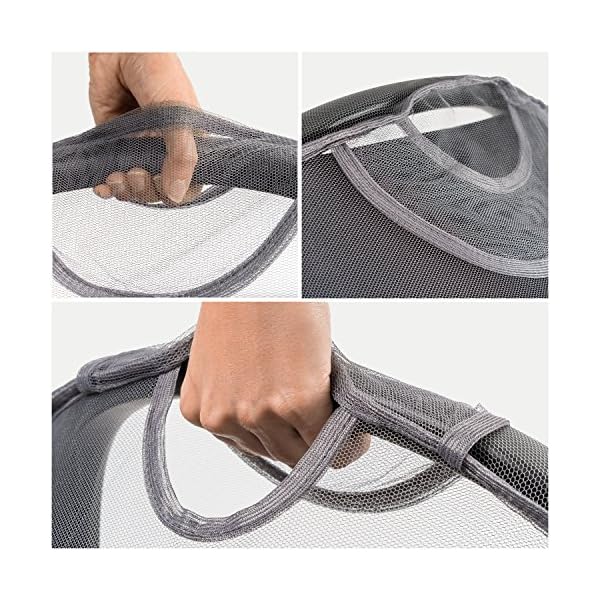Inlesioo Moskitonetz für Babyschalen - Kindersitz Insektennetz - Universal Fit - Premium Qualität - Reißfest & Waschbar… – Bild 3