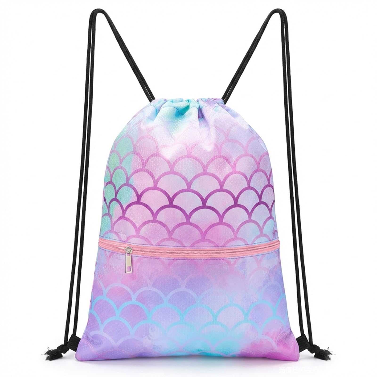 Hao Zhu Swimming Bags for Kids 34x42cm Waterproof Drawstring Bag Gym Beach