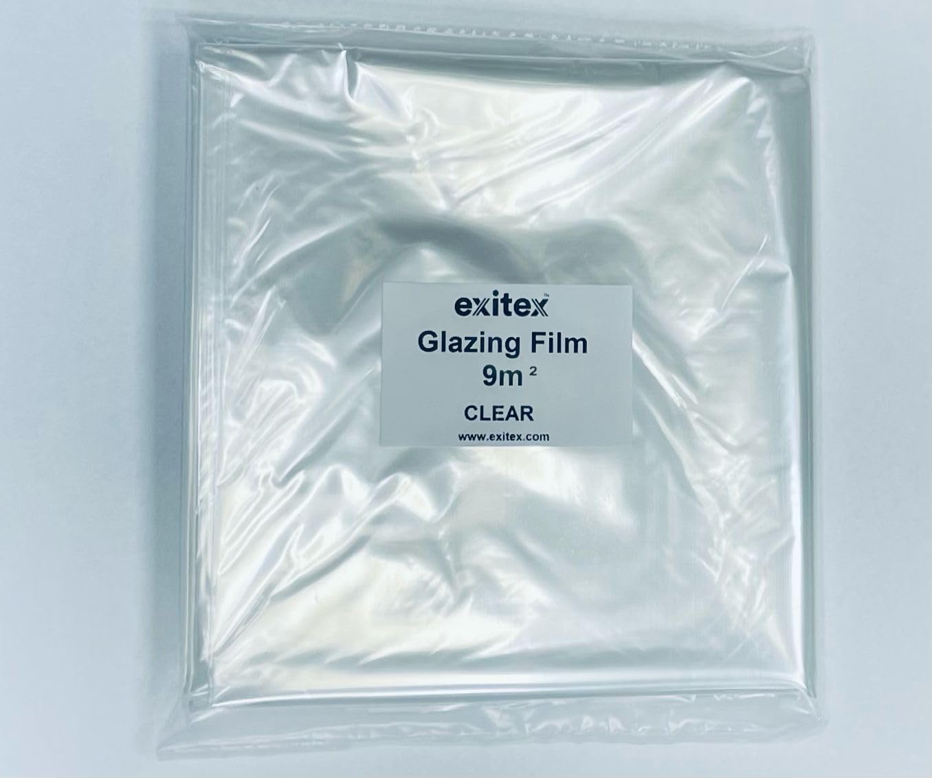 Exitex Insulating Film For Windows, Transparent Glazing Film 9.0M2 (6M X 1.5M)