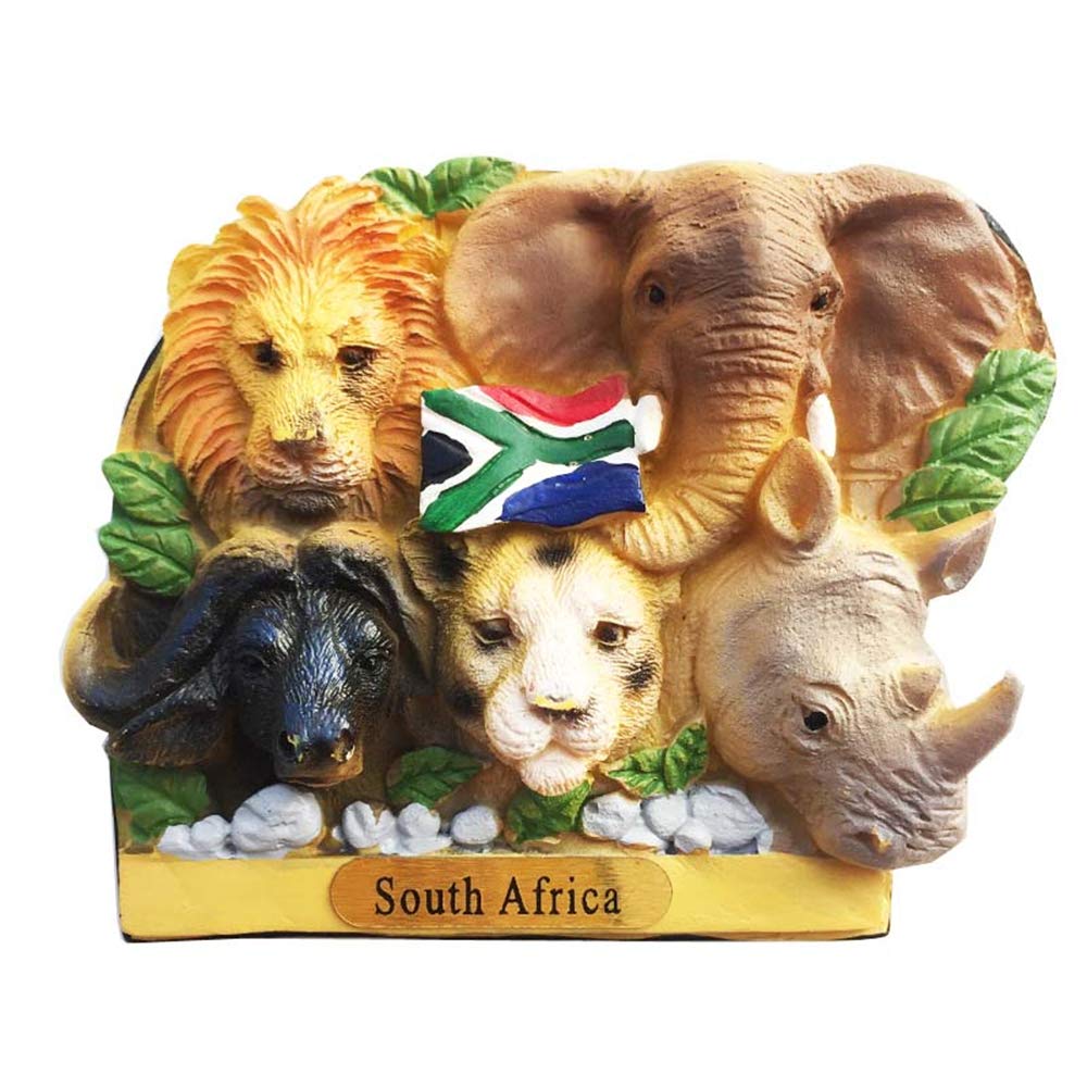 Muyu Magnet South Africa Wild Animals Of Fridge Magnet Travel Souvenir Gift Collection Home Kitchen Decoration Magnetic Sticker, Refrigerator Magnet
