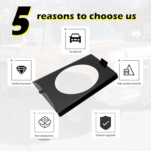 Miniatura 6 de Sporacingrts Soportes de altavoz para detrás del asiento, compatibles con Chevy GMC C10 1973-1987 detrás del asiento de la cabina de la esquina para