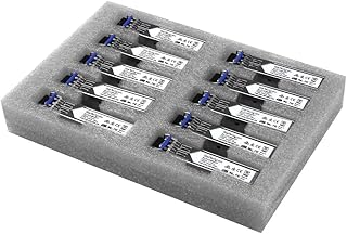 StarTech.com Cisco GLC-LH-SMD Compatible SFP Module (10 Pack) - 1000BASE-LX/LH - 1GbE Single Mode Fiber SMF Optic Transceiver - 1GE Gigabit Ethernet - LC 40km 1310nm Cisco Firepower, ASR920, IE2000 (GLCLHSMD10ST), Silver