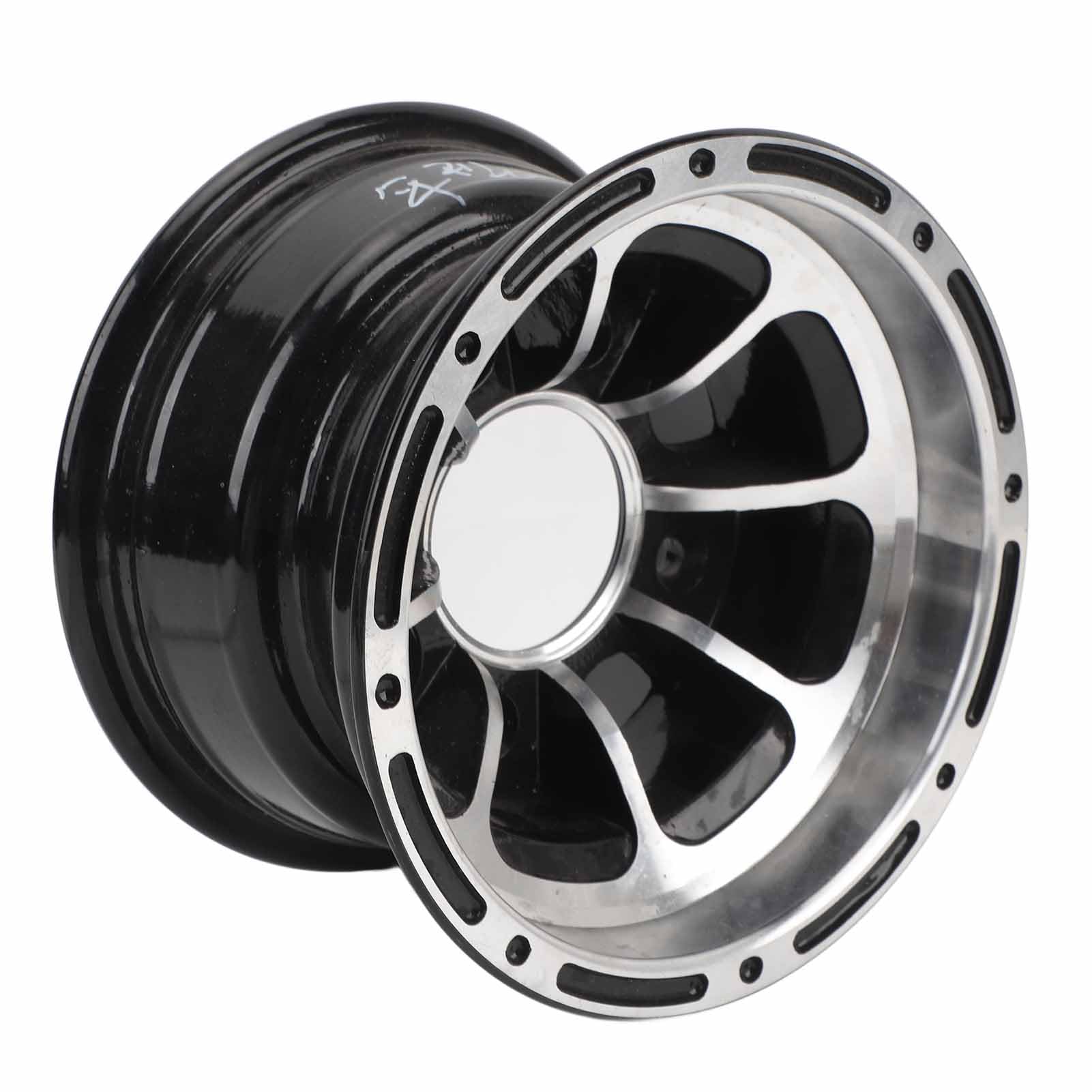 Jante de Roue en Alliage D'aluminium Haute Résistance de 8 Pouces pour ATV, UTV, Quad, Go Kart et Chariot, Look Sportif (Roue Avant),Autres équipements d'alpinisme et de Camping