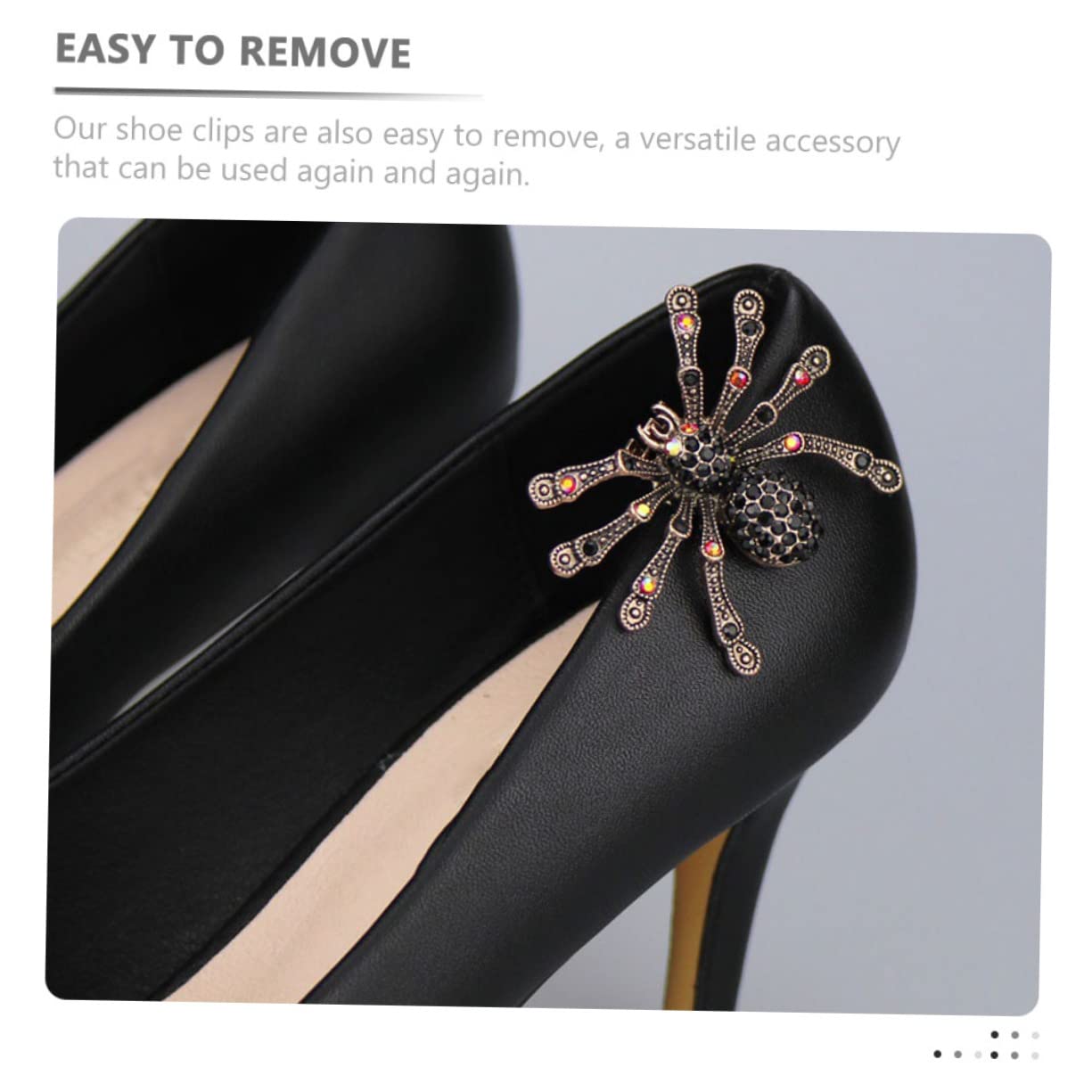 VANZACK Clip Decorativa per Scarpe Accessori Staccabili e Pratici per Scarpe per Speciali