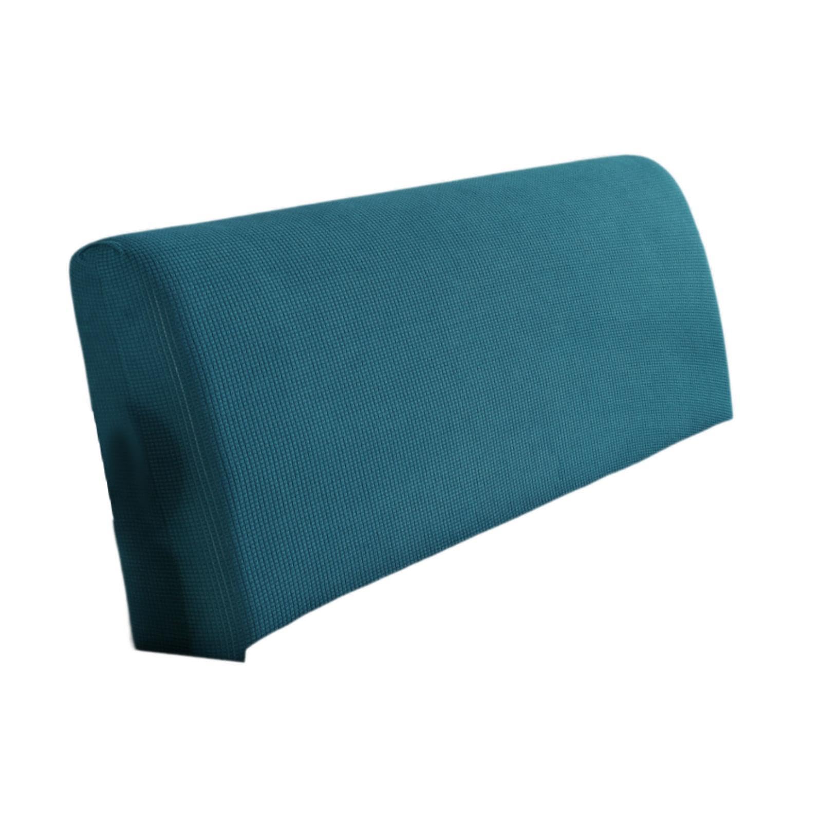 THE STYLE SUTRA® Bed Headboard Cover Removable Bed Backrest Cover Elastic Headboard Protector Green-image-27