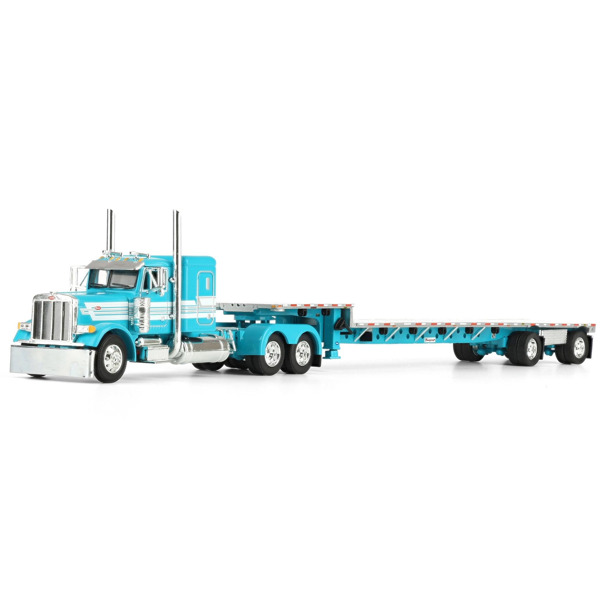 Amazon.com: First Gear DCP 1/64 Teal Peterbilt 379 with 48in