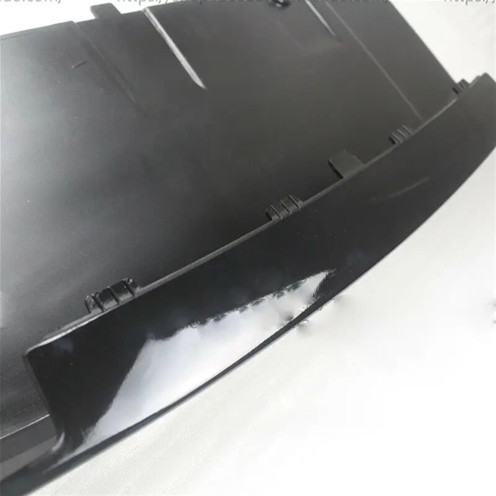 Spoiler Anteriore YAKISA Per Land Rover Per Range Rover Per Evoque 2010-2015, ABS Nero Lucido, Paraurti Anteriore Gancio Traino Copertura Labbro Rimorchio Spoiler Inferiore