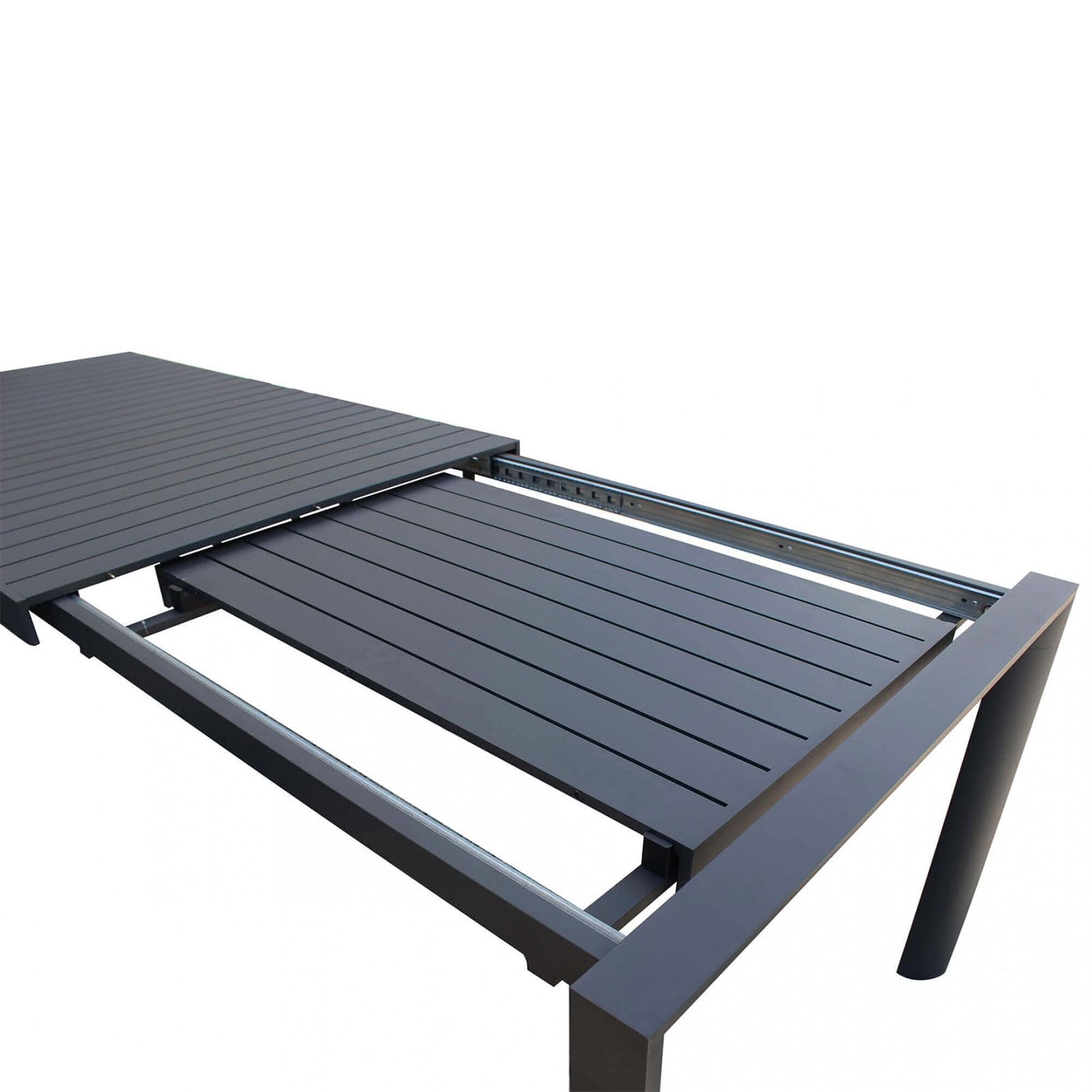 Decor Space Tavolo allungabile Sydney in alluminio Antracite telescopico per esterno (135-180 cm/Tavolo)