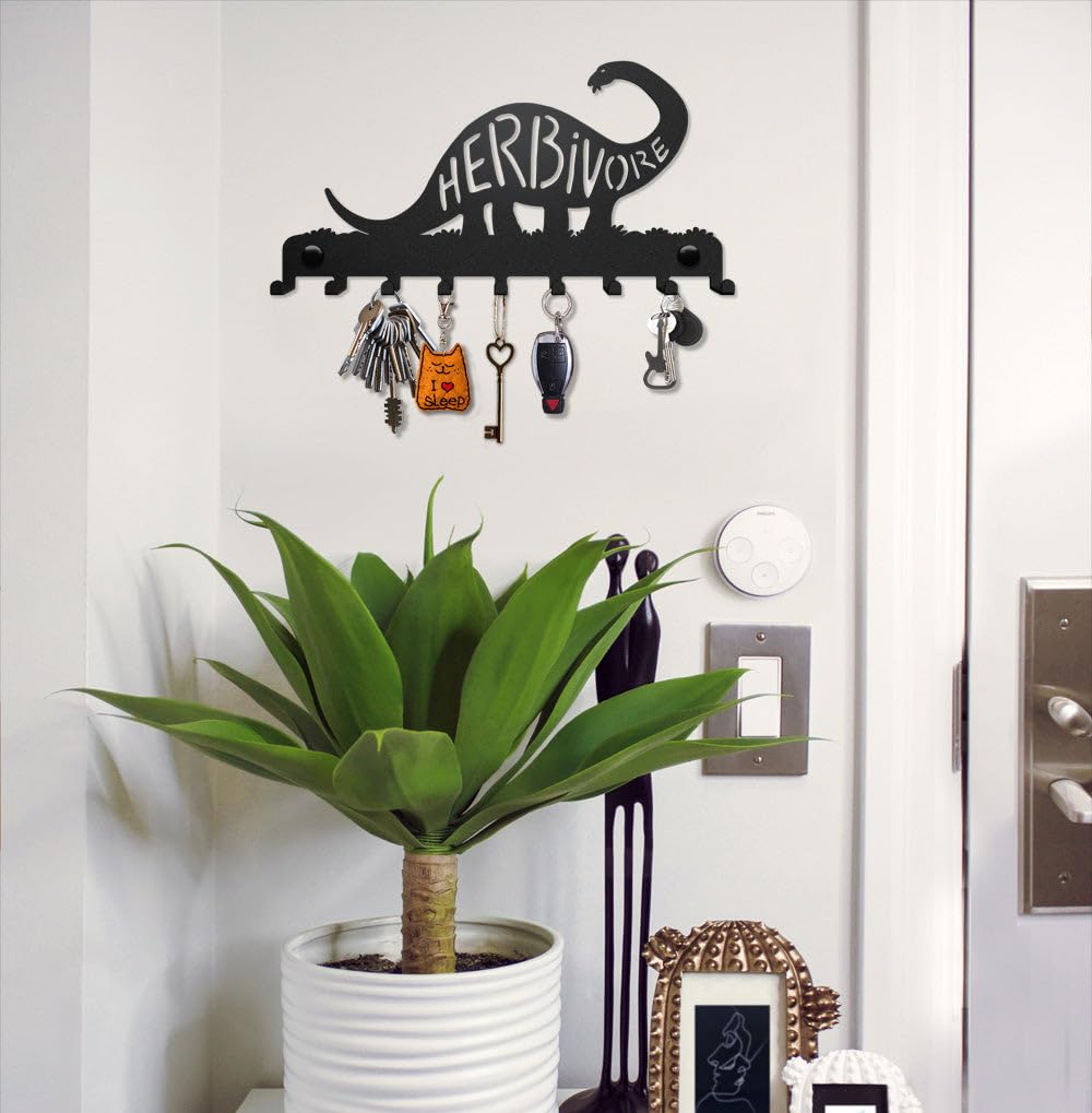 Porte Clef Mural Porte-clés Mural Design Métal - Range-clés Déco Pour Entrée, Cuisine, Bureau Porte Clef Maison